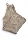 Pantalón de lanilla palazzo